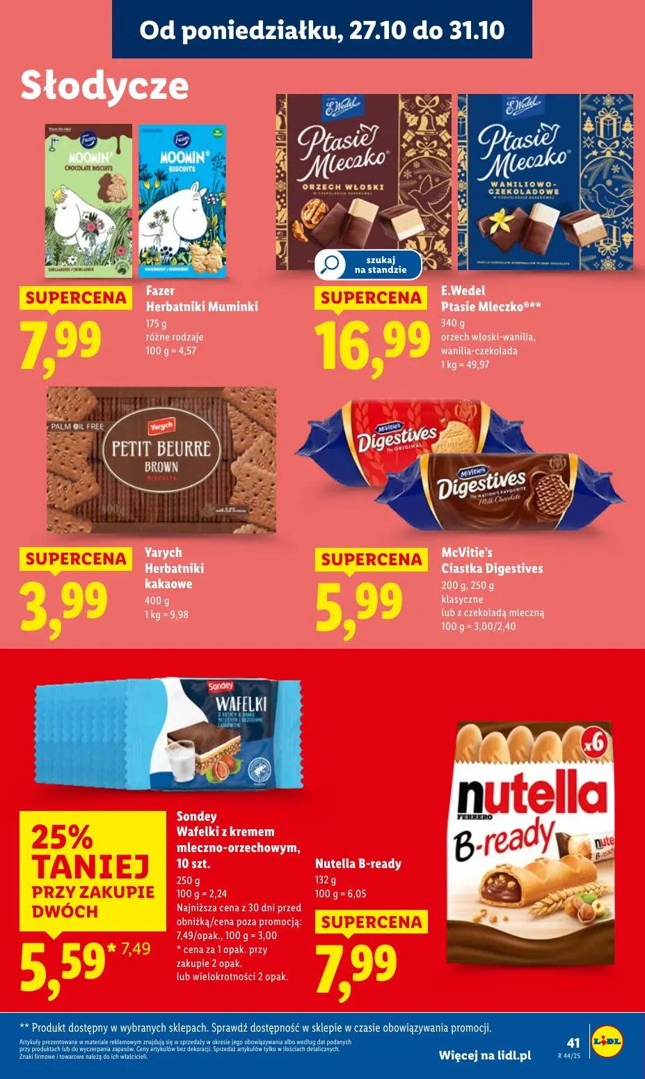 gazetka promocyjna LIDL Od poniedziałku - Strona 47