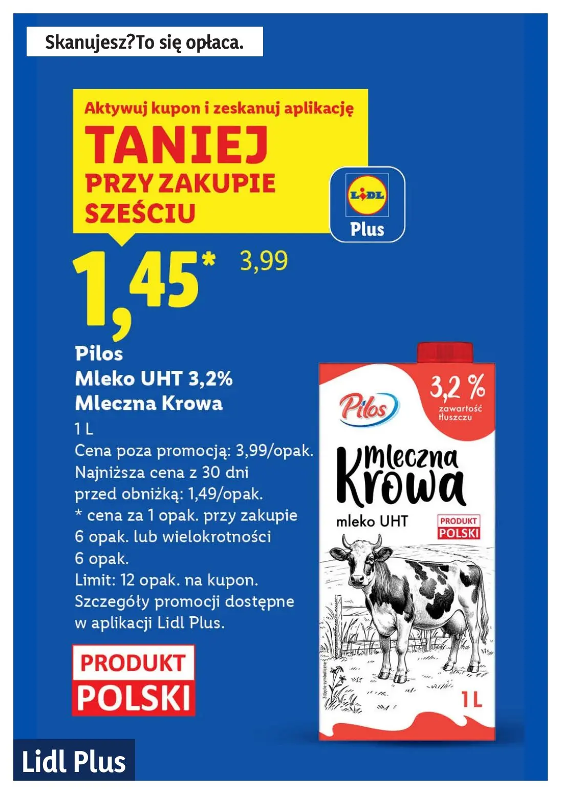 gazetka promocyjna LIDL Lidl plus. Skanujesz - To się opłaca - Strona 6