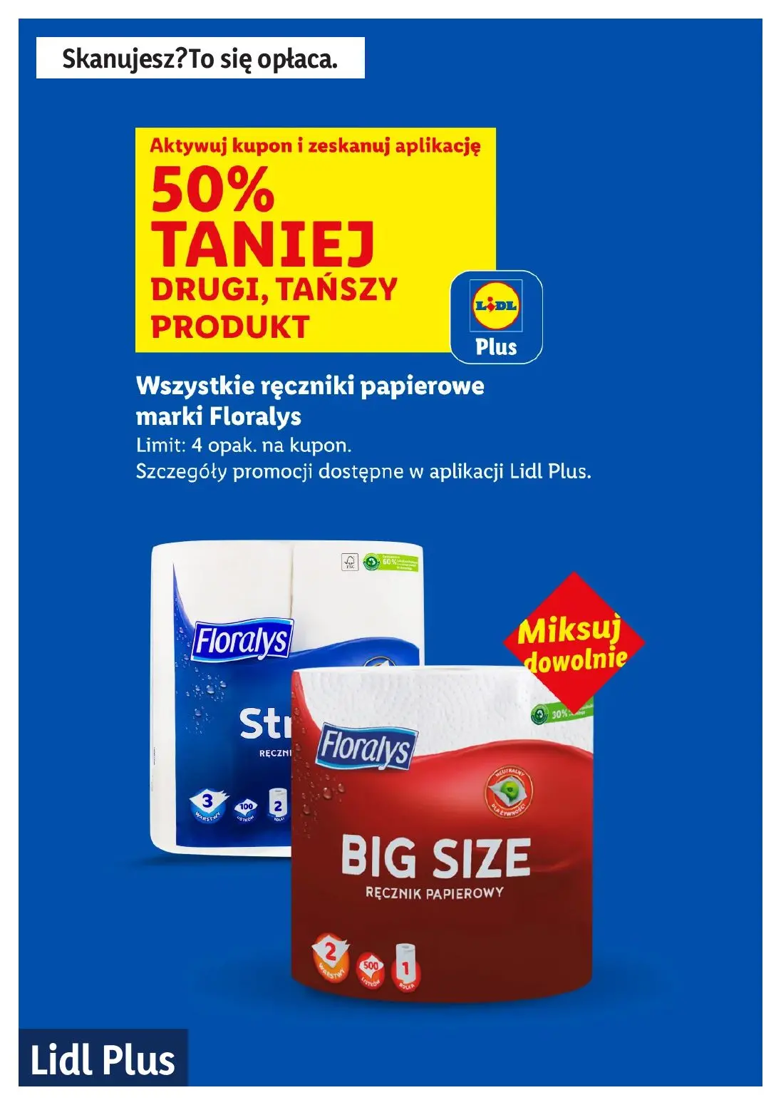 gazetka promocyjna LIDL Lidl plus. Skanujesz - To się opłaca - Strona 9