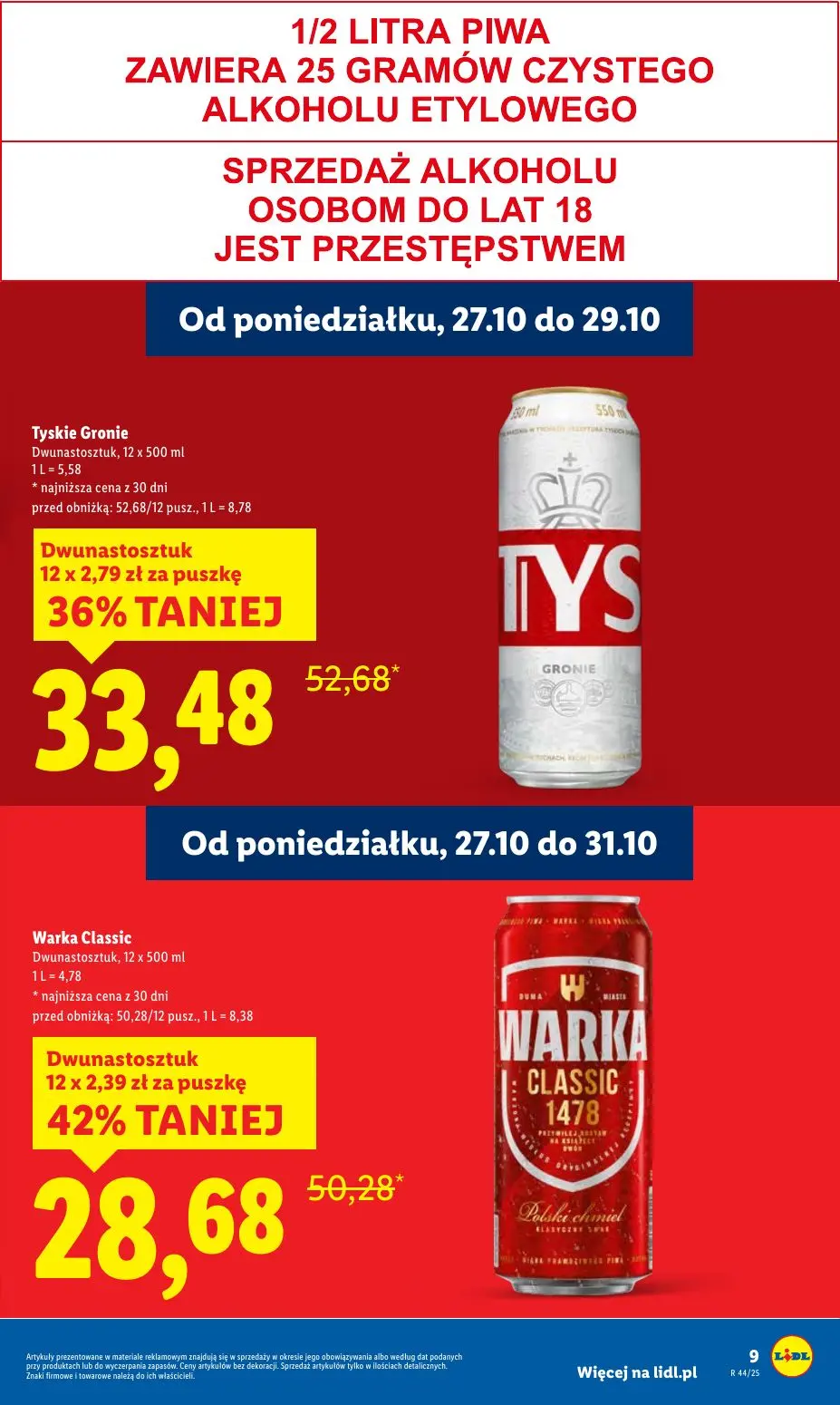 gazetka promocyjna LIDL Od poniedziałku - Strona 9