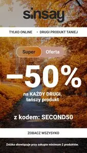 Gazetka promocyjna Sinsay, ważna od 2025-10-28 do 2025-10-29.