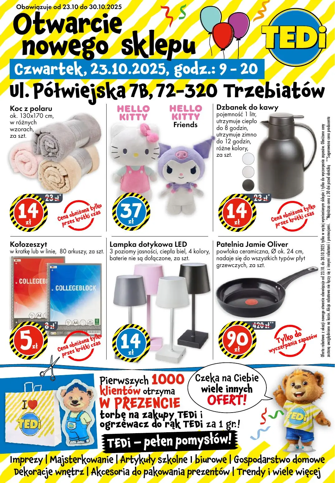 gazetka promocyjna TEDi Trzebiatów - Strona 1