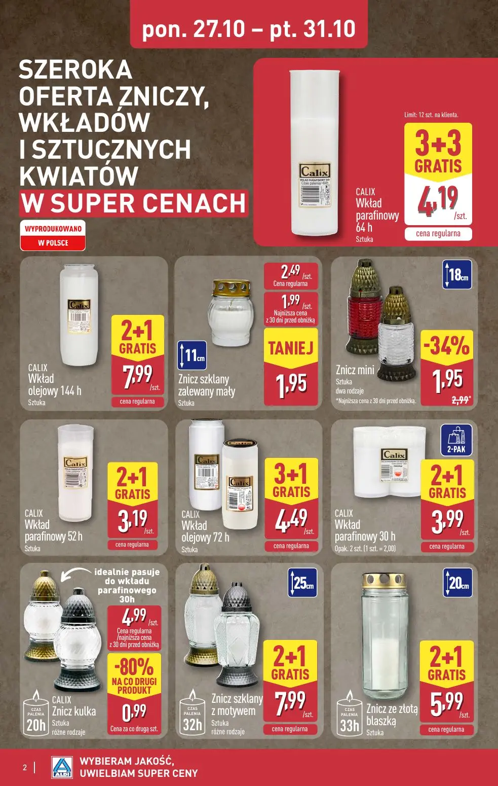 gazetka promocyjna ALDI Światełko pamięci - Strona 2