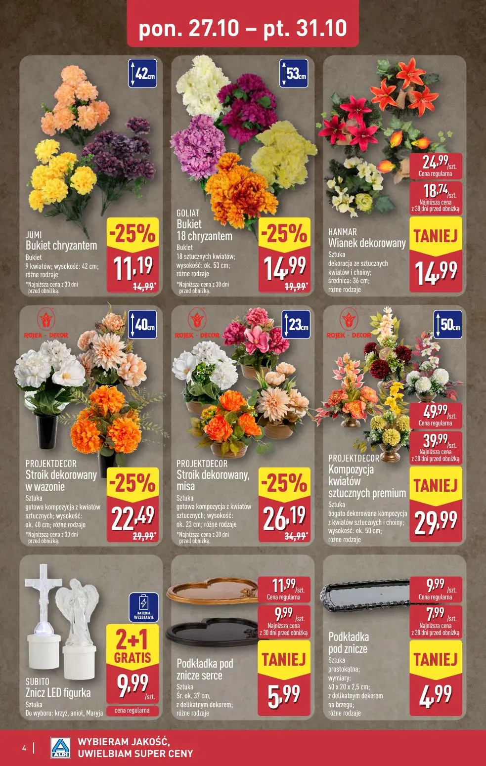 gazetka promocyjna ALDI Światełko pamięci - Strona 4