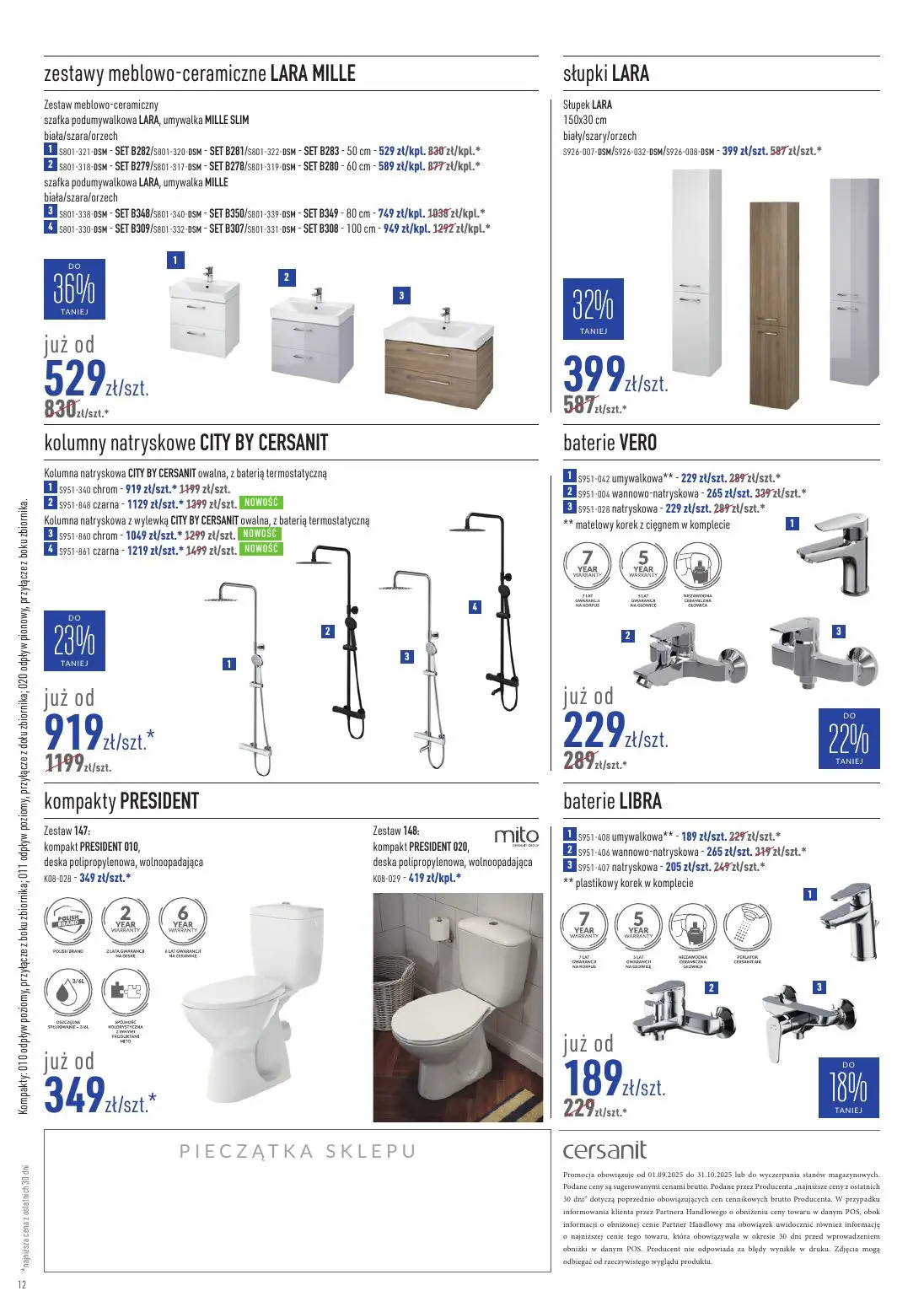 gazetka promocyjna Cersanit Moc promocji - Strona 12