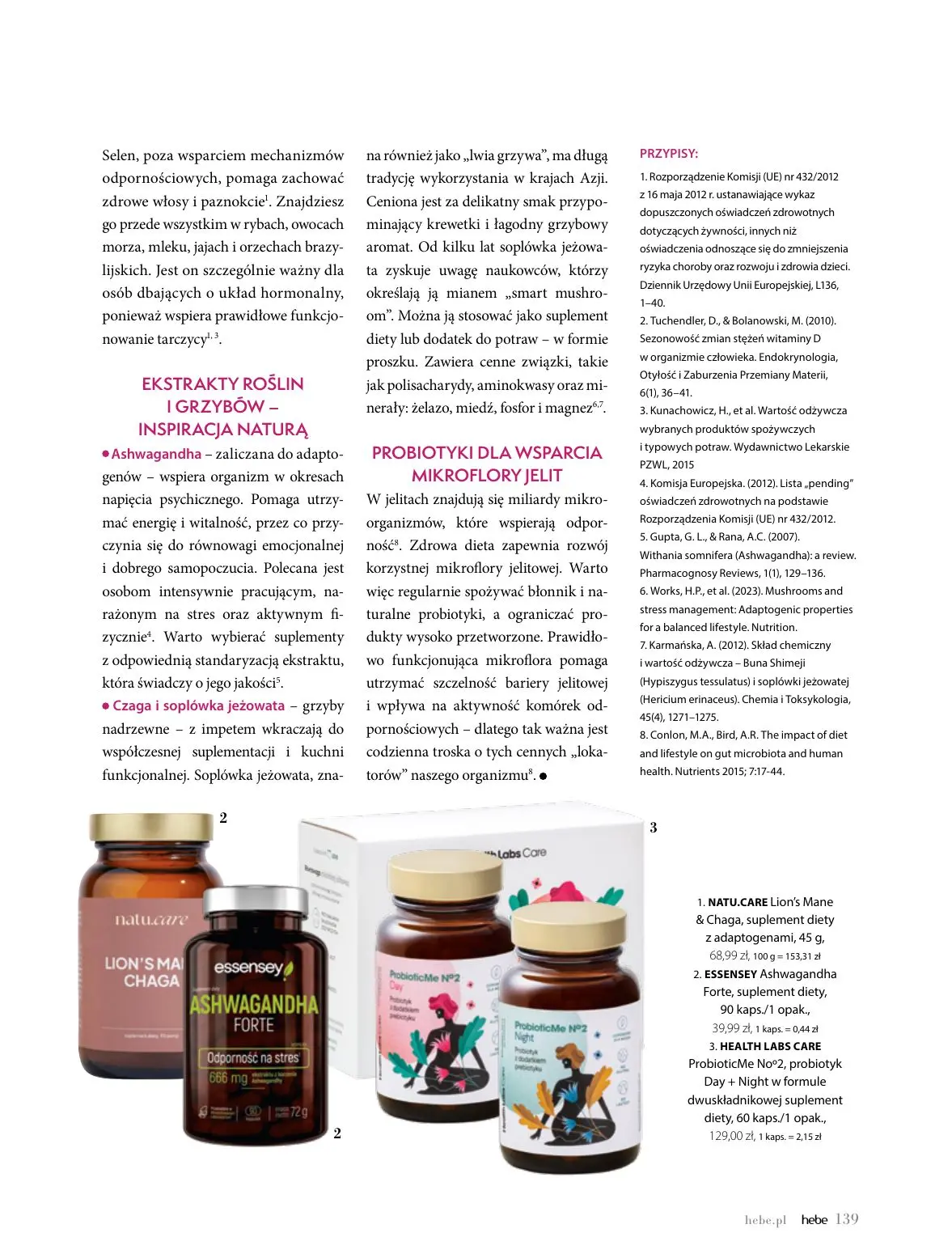 gazetka promocyjna hebe Kolorami jesień się zaczyna - Strona 139