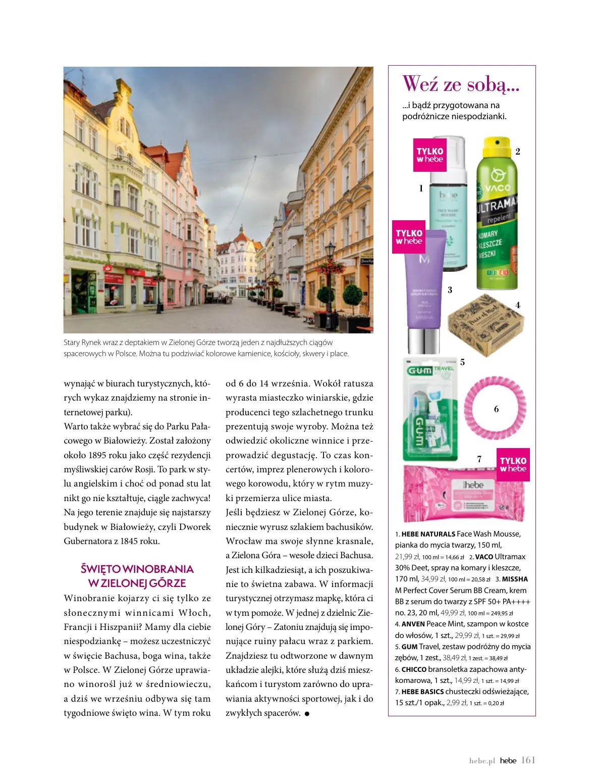 gazetka promocyjna hebe Kolorami jesień się zaczyna - Strona 161