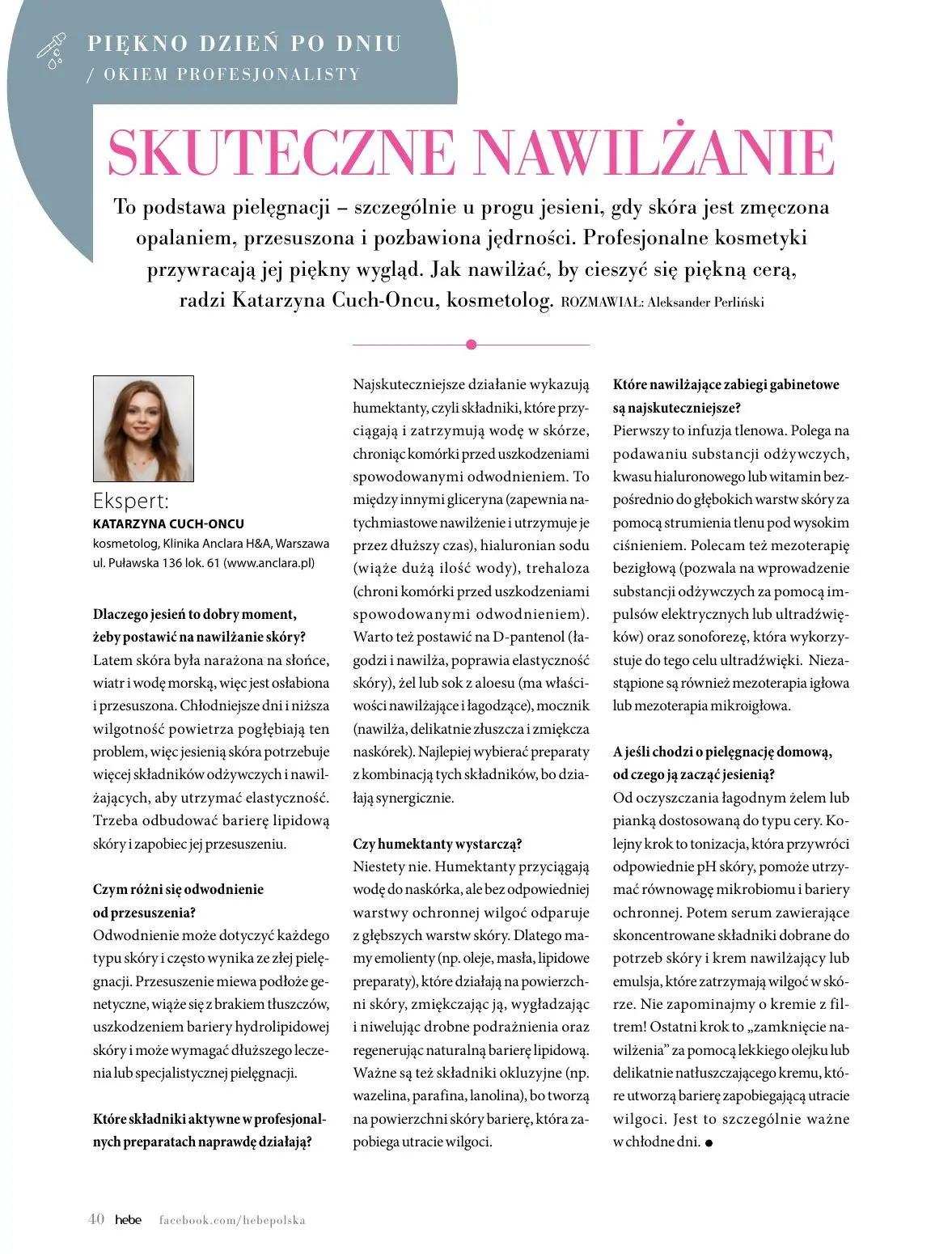 gazetka promocyjna hebe Kolorami jesień się zaczyna - Strona 40