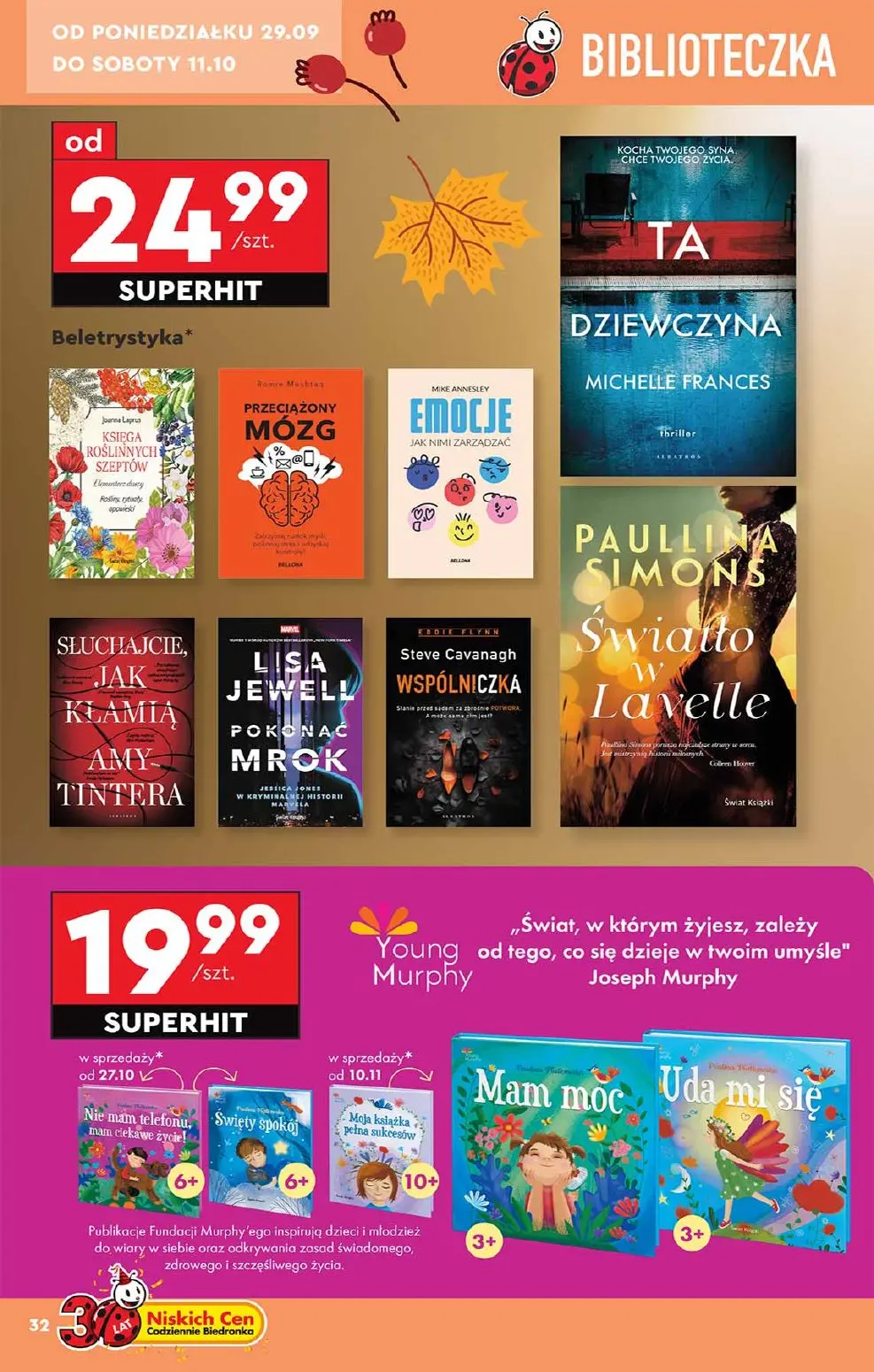 gazetka promocyjna Biedronka Hity i inspiracje - Strona 32