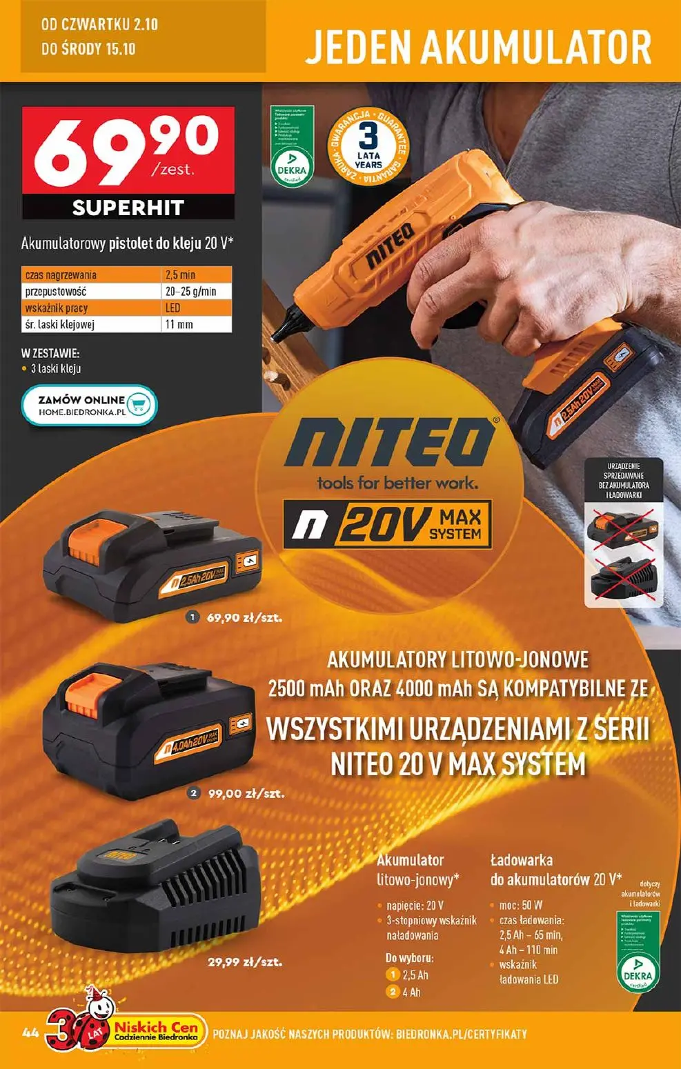 gazetka promocyjna Biedronka Hity i inspiracje - Strona 44