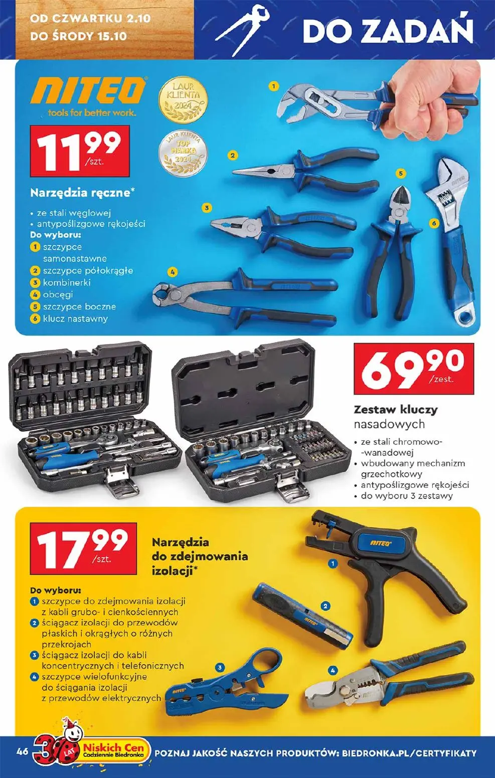 gazetka promocyjna Biedronka Hity i inspiracje - Strona 46
