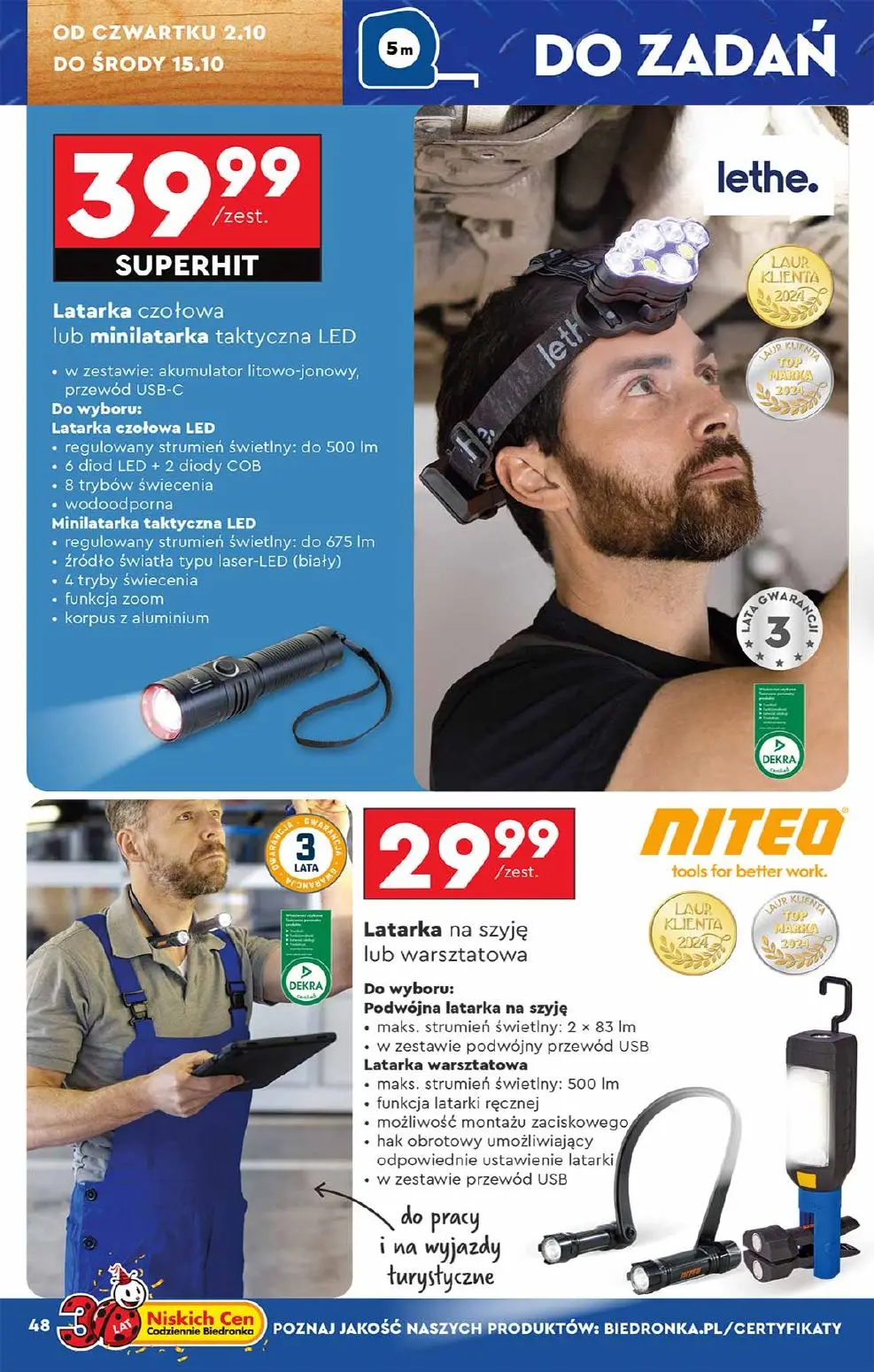 gazetka promocyjna Biedronka Hity i inspiracje - Strona 48
