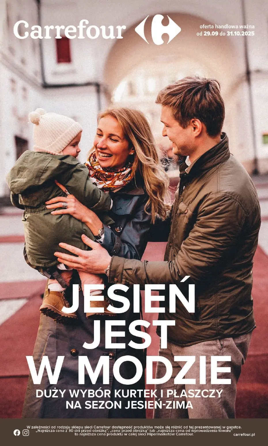 gazetka promocyjna Carrefour Jesień jest w modzie - Strona 1