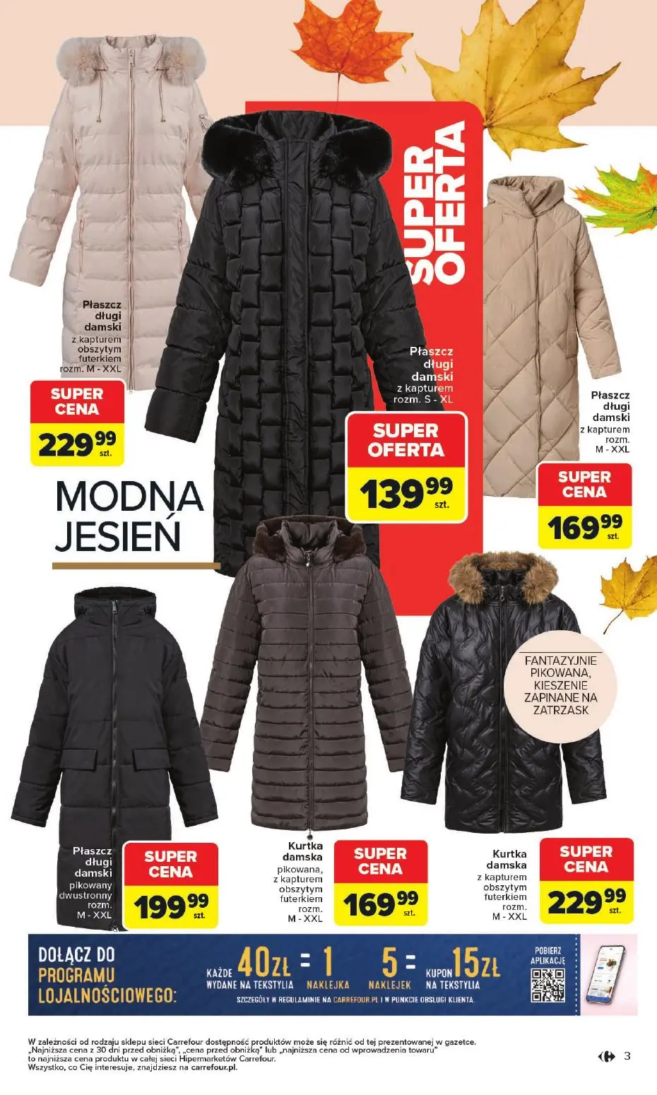 gazetka promocyjna Carrefour Jesień jest w modzie - Strona 3