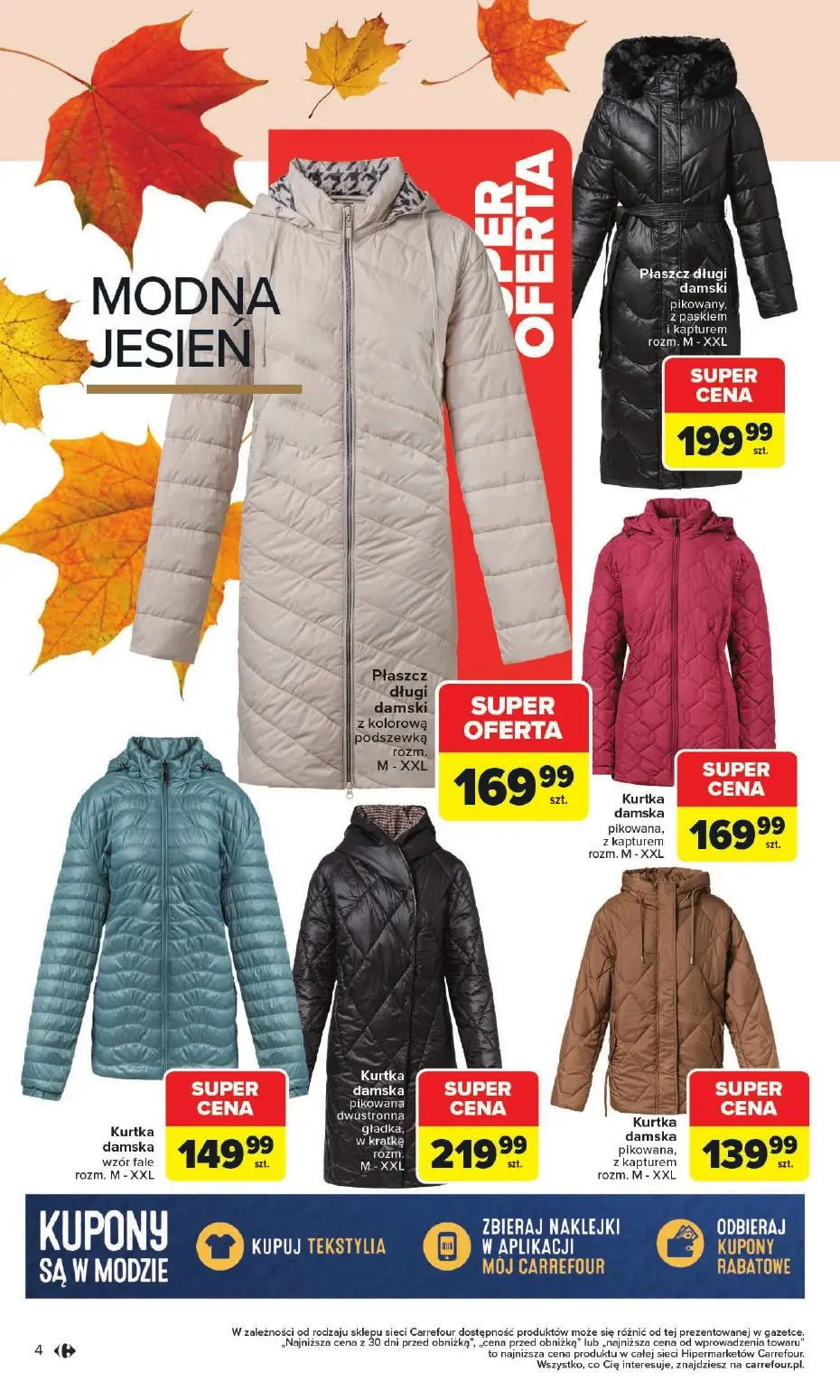 gazetka promocyjna Carrefour Jesień jest w modzie - Strona 4