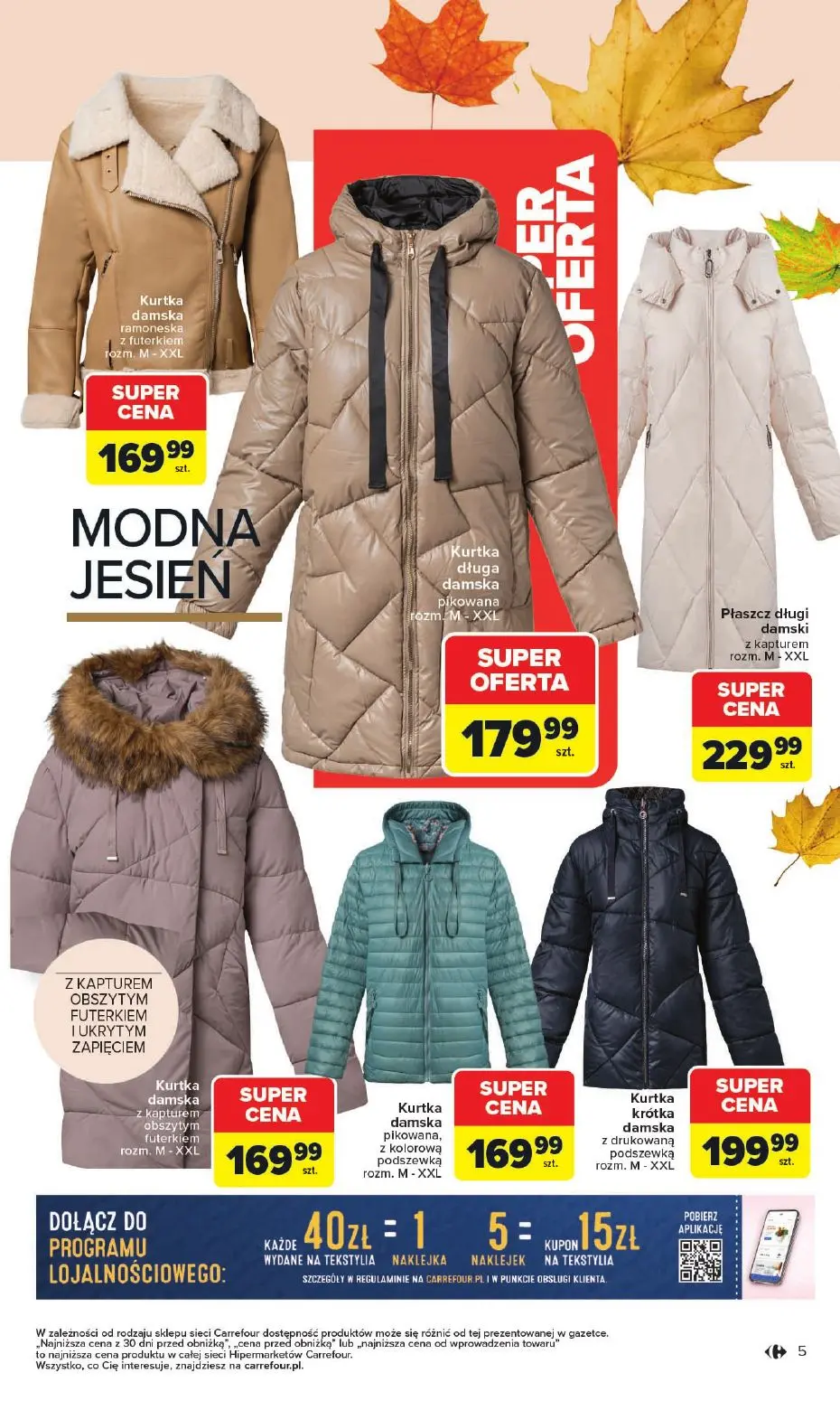 gazetka promocyjna Carrefour Jesień jest w modzie - Strona 5