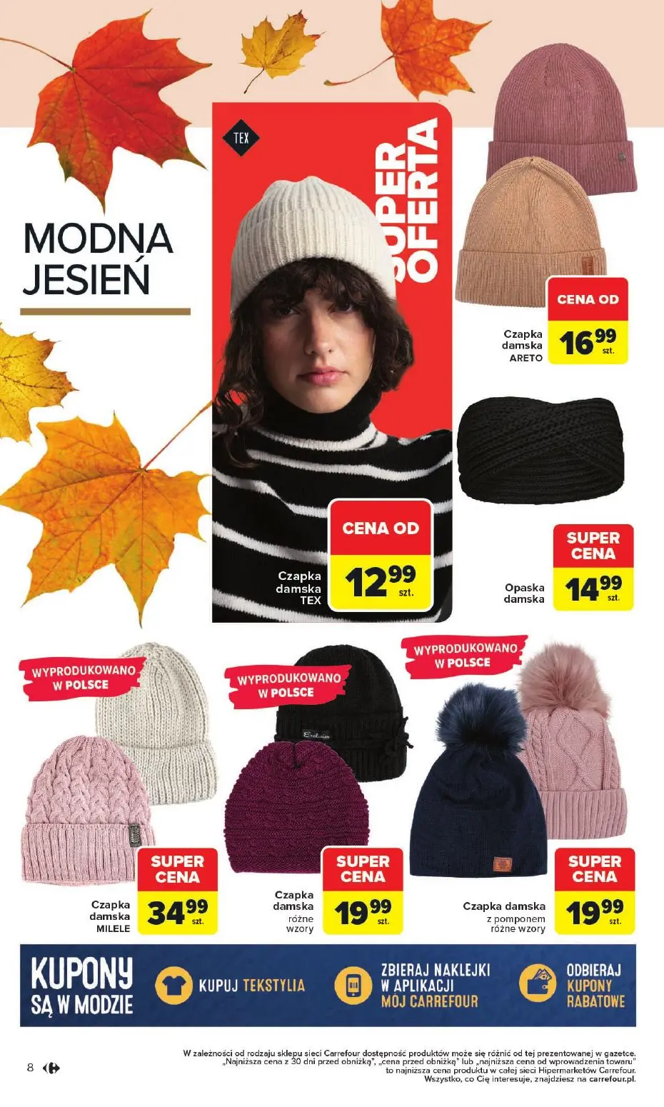 gazetka promocyjna Carrefour Jesień jest w modzie - Strona 8