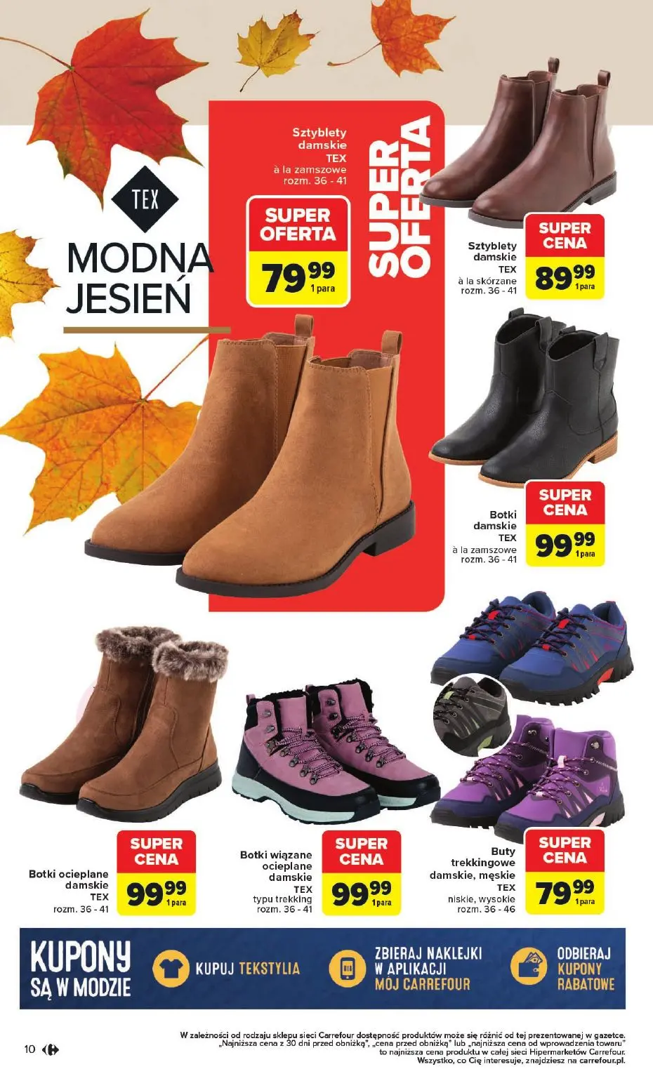 gazetka promocyjna Carrefour Jesień jest w modzie - Strona 10