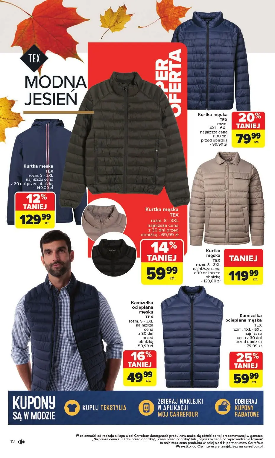 gazetka promocyjna Carrefour Jesień jest w modzie - Strona 12