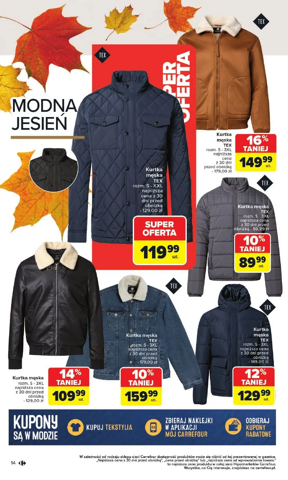 gazetka promocyjna Carrefour Jesień jest w modzie - Strona 14