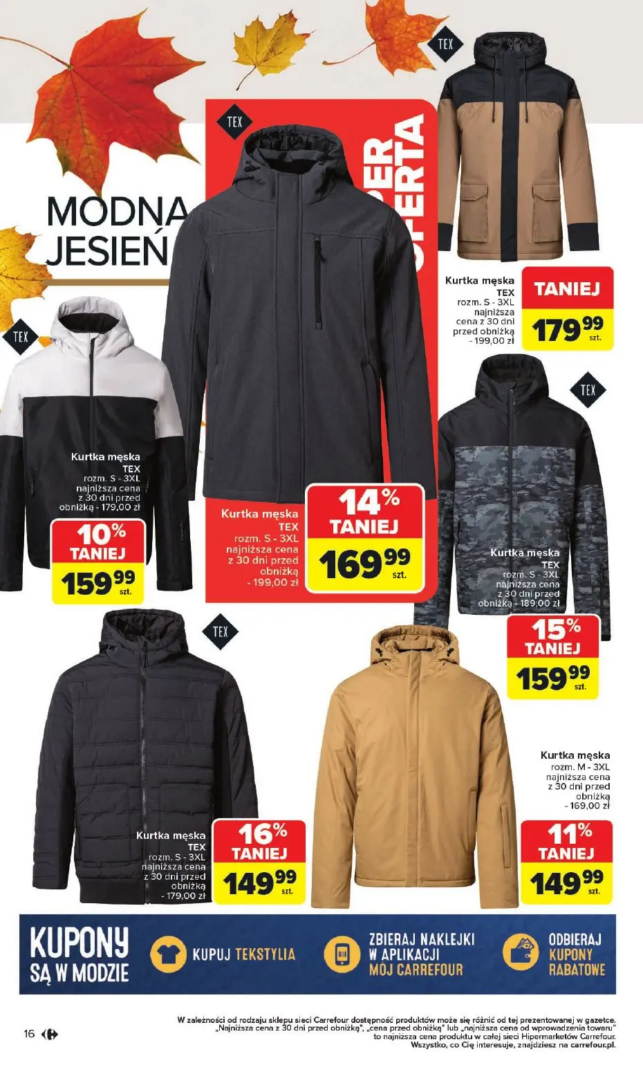 gazetka promocyjna Carrefour Jesień jest w modzie - Strona 16