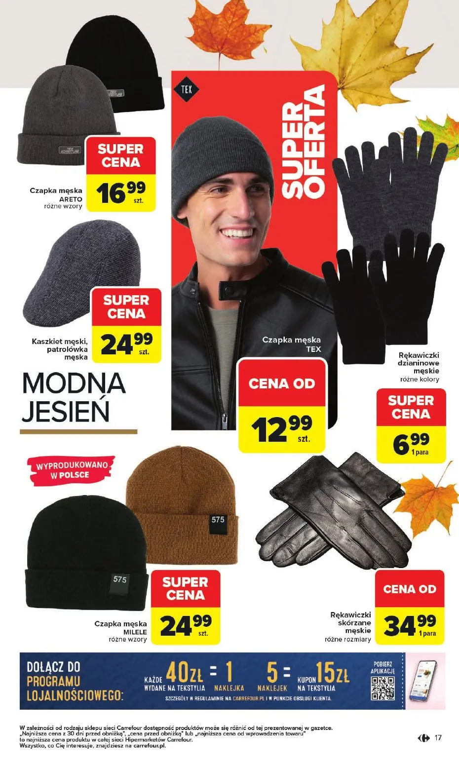 gazetka promocyjna Carrefour Jesień jest w modzie - Strona 17