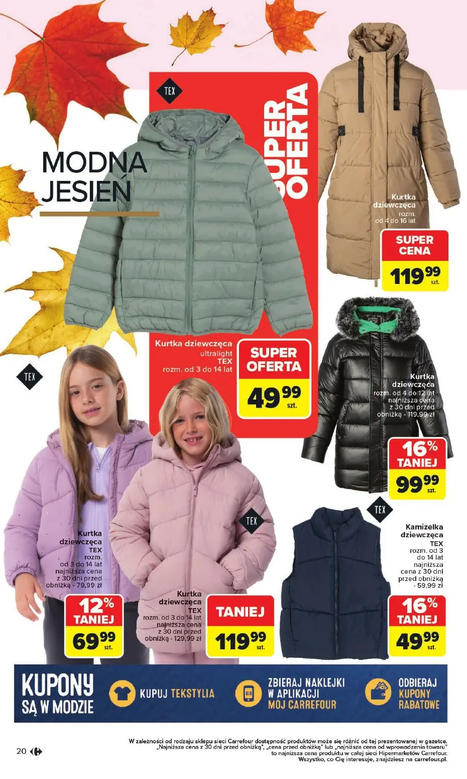gazetka promocyjna Carrefour Jesień jest w modzie - Strona 20