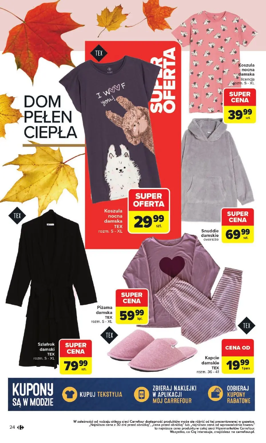 gazetka promocyjna Carrefour Jesień jest w modzie - Strona 24