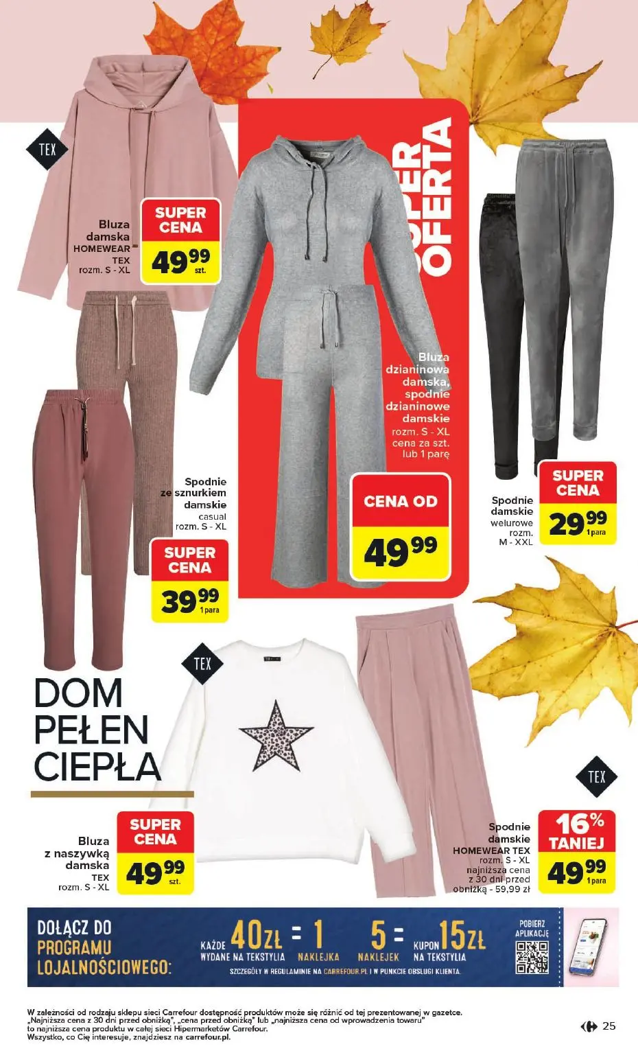 gazetka promocyjna Carrefour Jesień jest w modzie - Strona 25