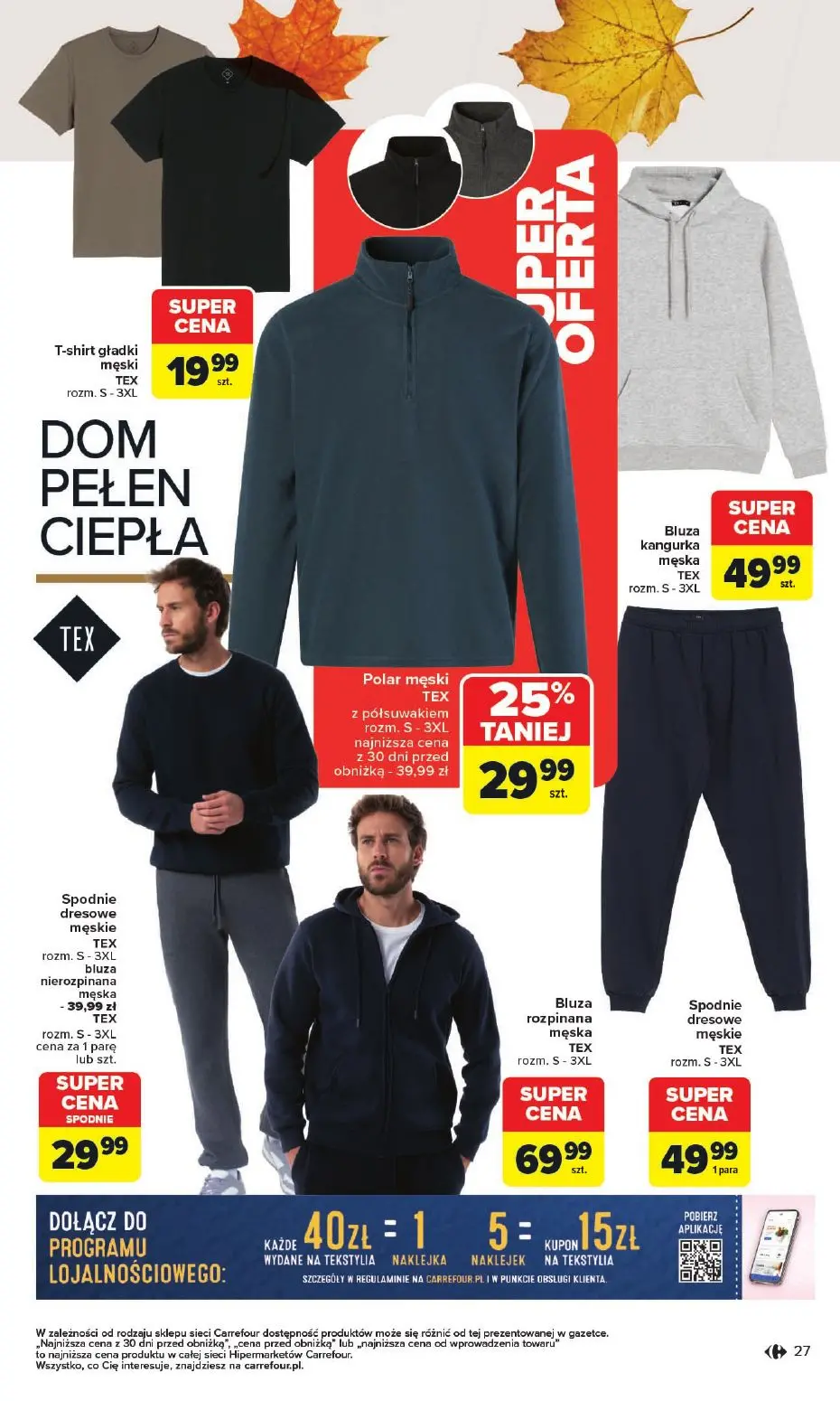 gazetka promocyjna Carrefour Jesień jest w modzie - Strona 27