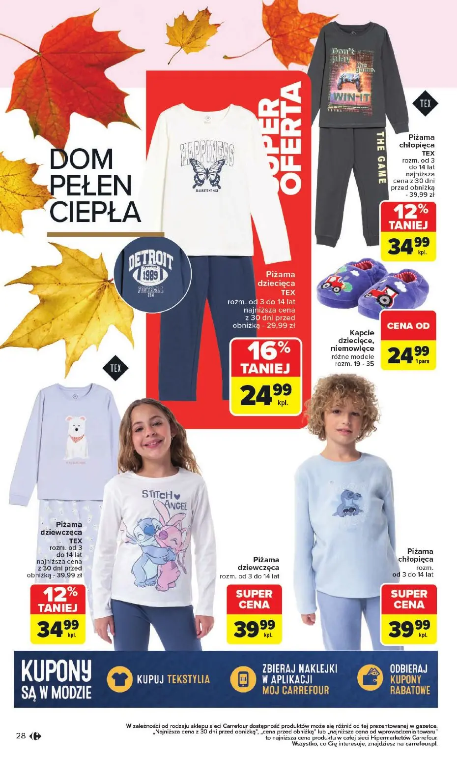 gazetka promocyjna Carrefour Jesień jest w modzie - Strona 28
