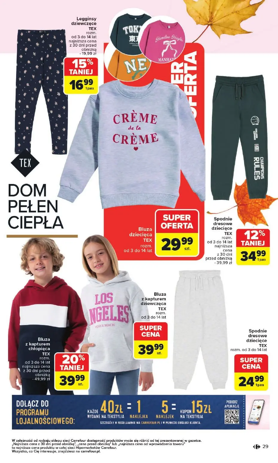 gazetka promocyjna Carrefour Jesień jest w modzie - Strona 29