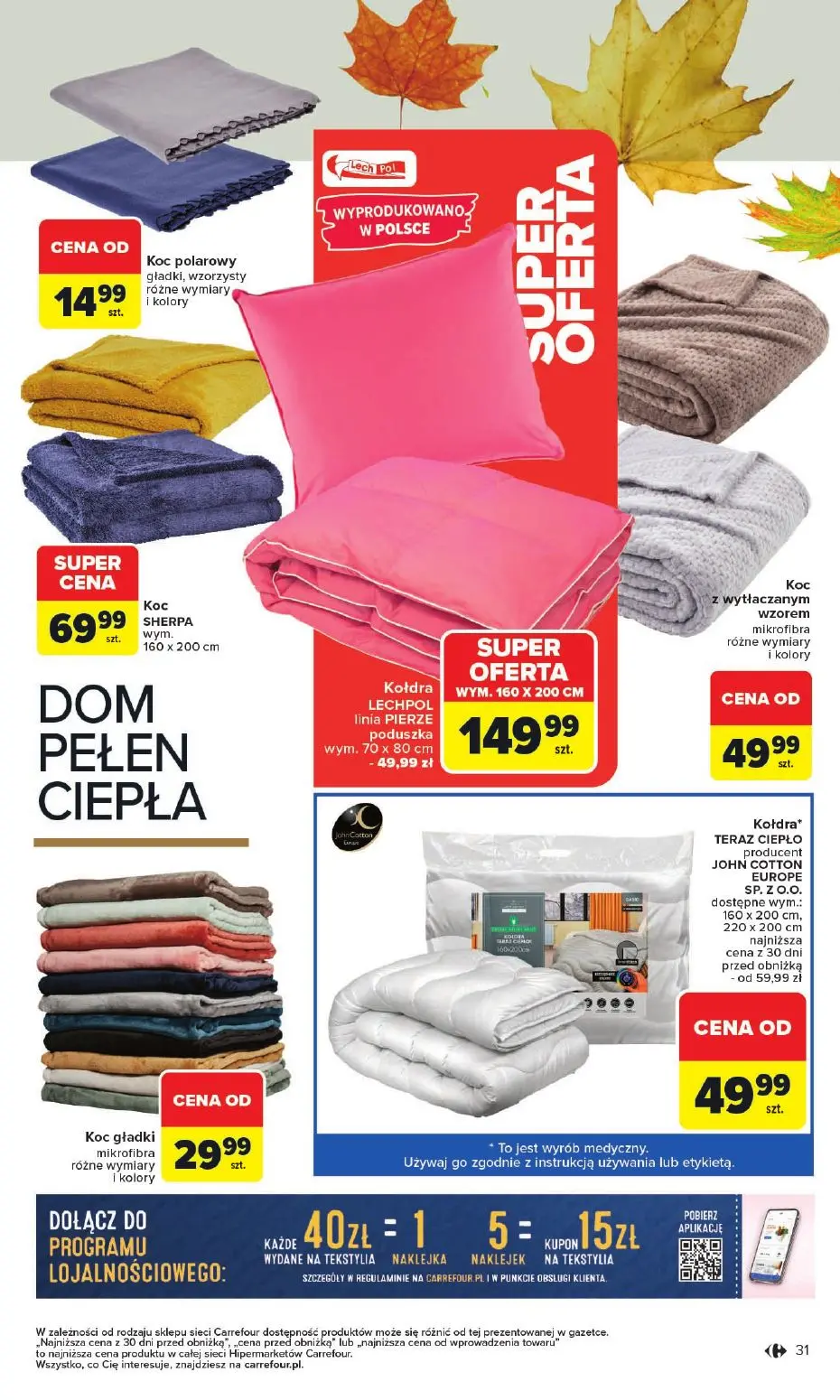 gazetka promocyjna Carrefour Jesień jest w modzie - Strona 31