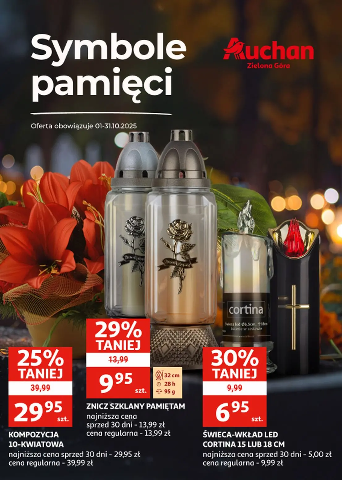 gazetka promocyjna Auchan Zielona Góra - symbole pamięci - Strona 1