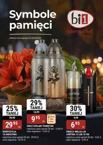 Gazetka promocyjna bi1, ważna od 2025-10-01 do 2025-10-31.