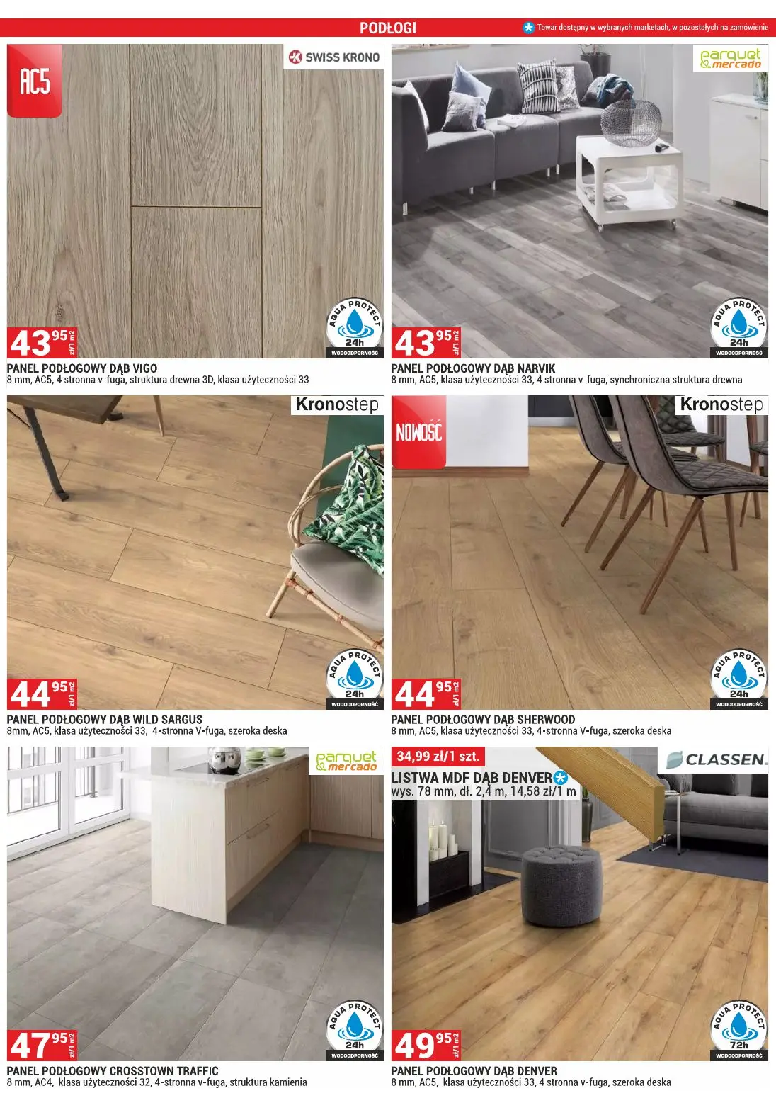 gazetka promocyjna Merkury Market Podłogi - Strona 4
