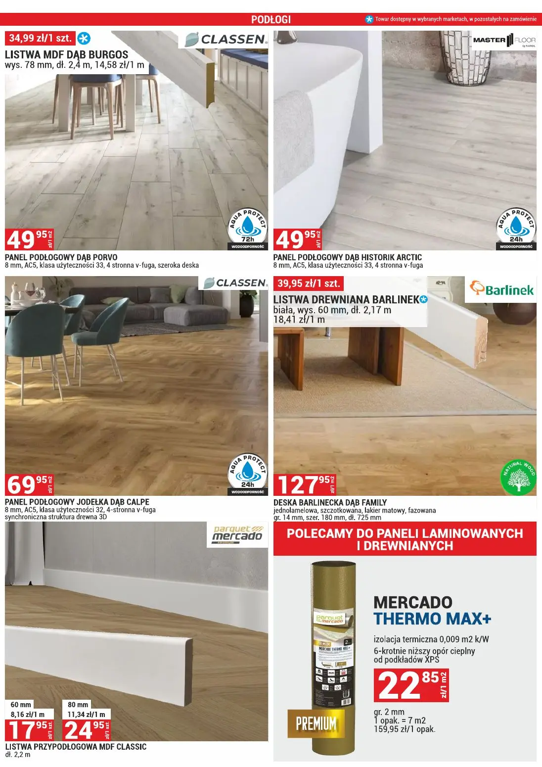 gazetka promocyjna Merkury Market Podłogi - Strona 5