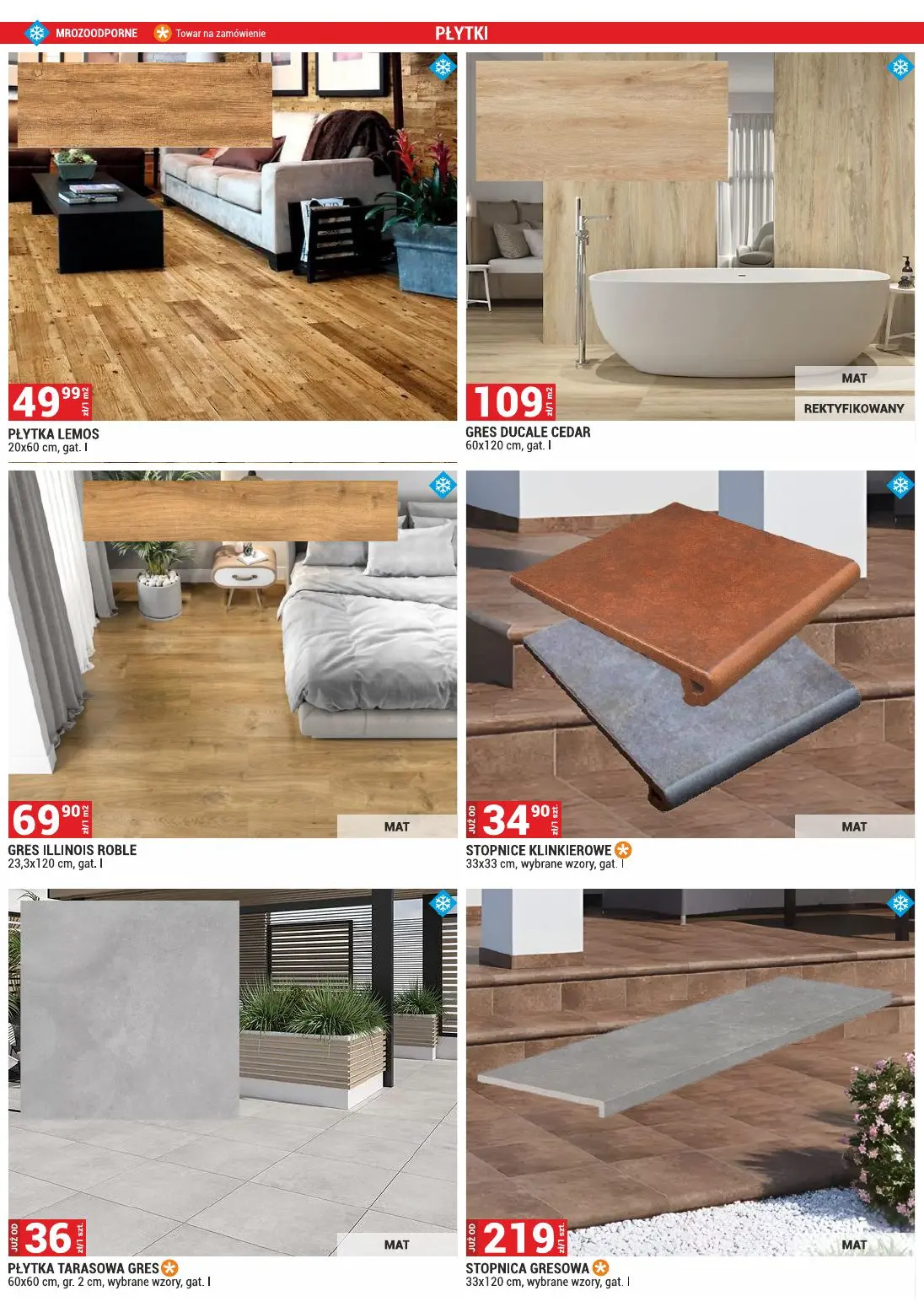 gazetka promocyjna Merkury Market Podłogi - Strona 39
