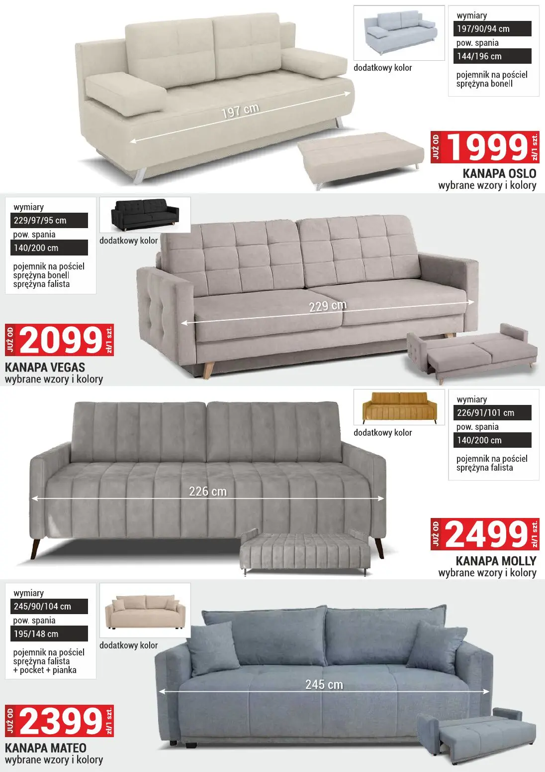 gazetka promocyjna Merkury Market Meble - Strona 12