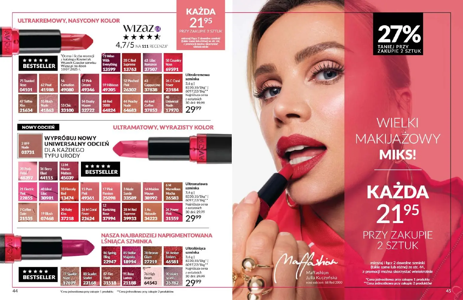 gazetka promocyjna AVON Nowy wymiar makijażu  - Strona 23