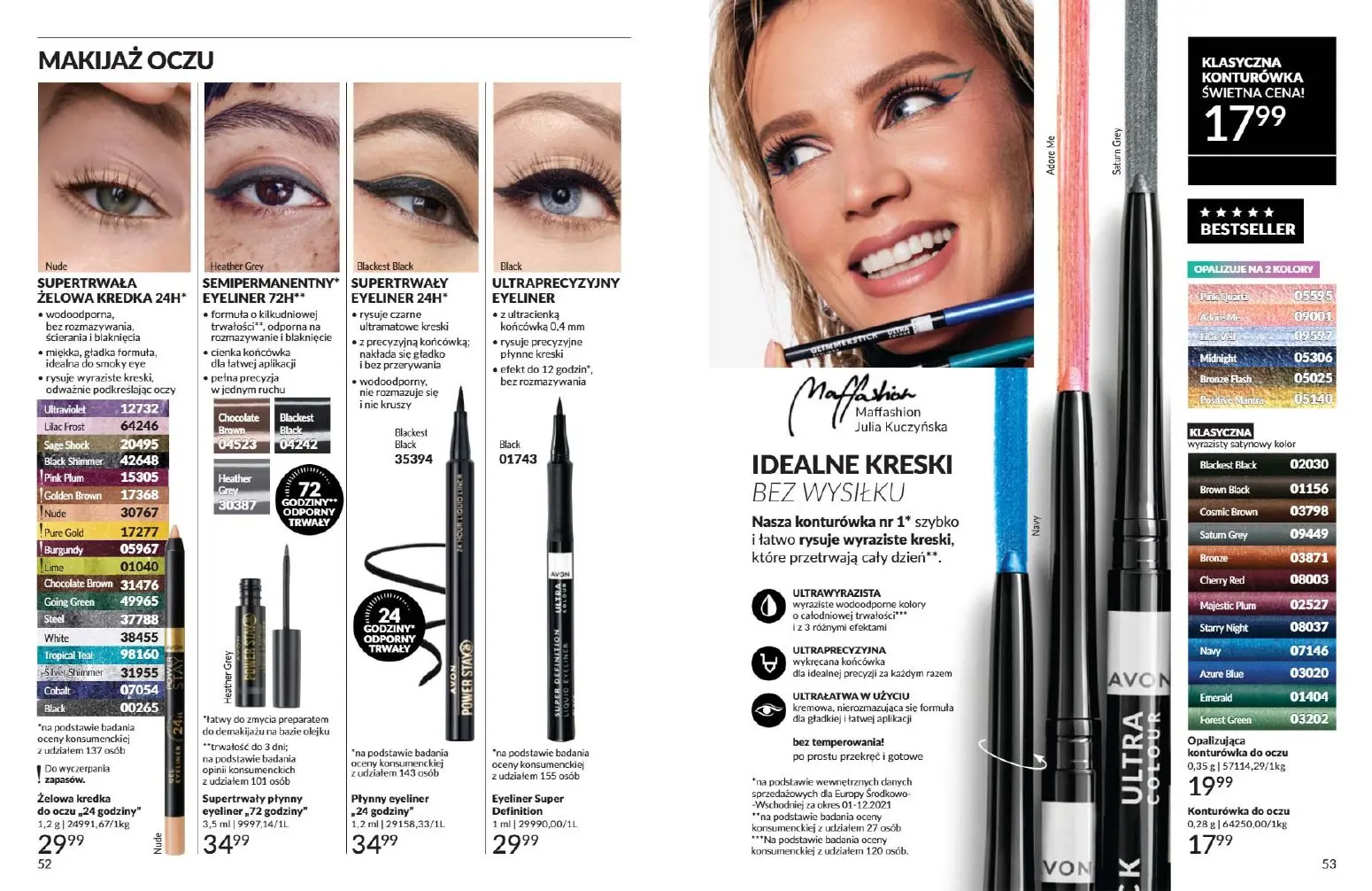 gazetka promocyjna AVON Nowy wymiar makijażu  - Strona 27