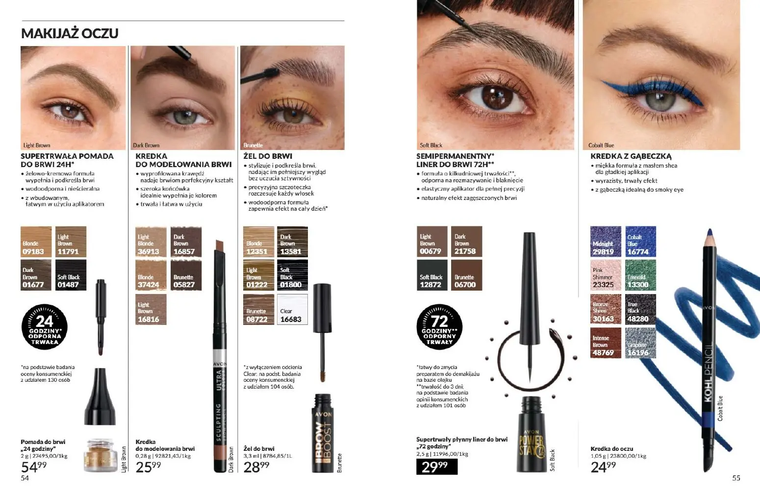 gazetka promocyjna AVON Nowy wymiar makijażu  - Strona 28