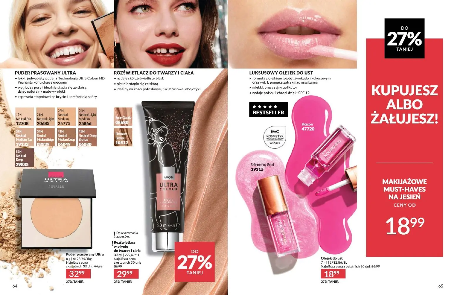gazetka promocyjna AVON Nowy wymiar makijażu  - Strona 33