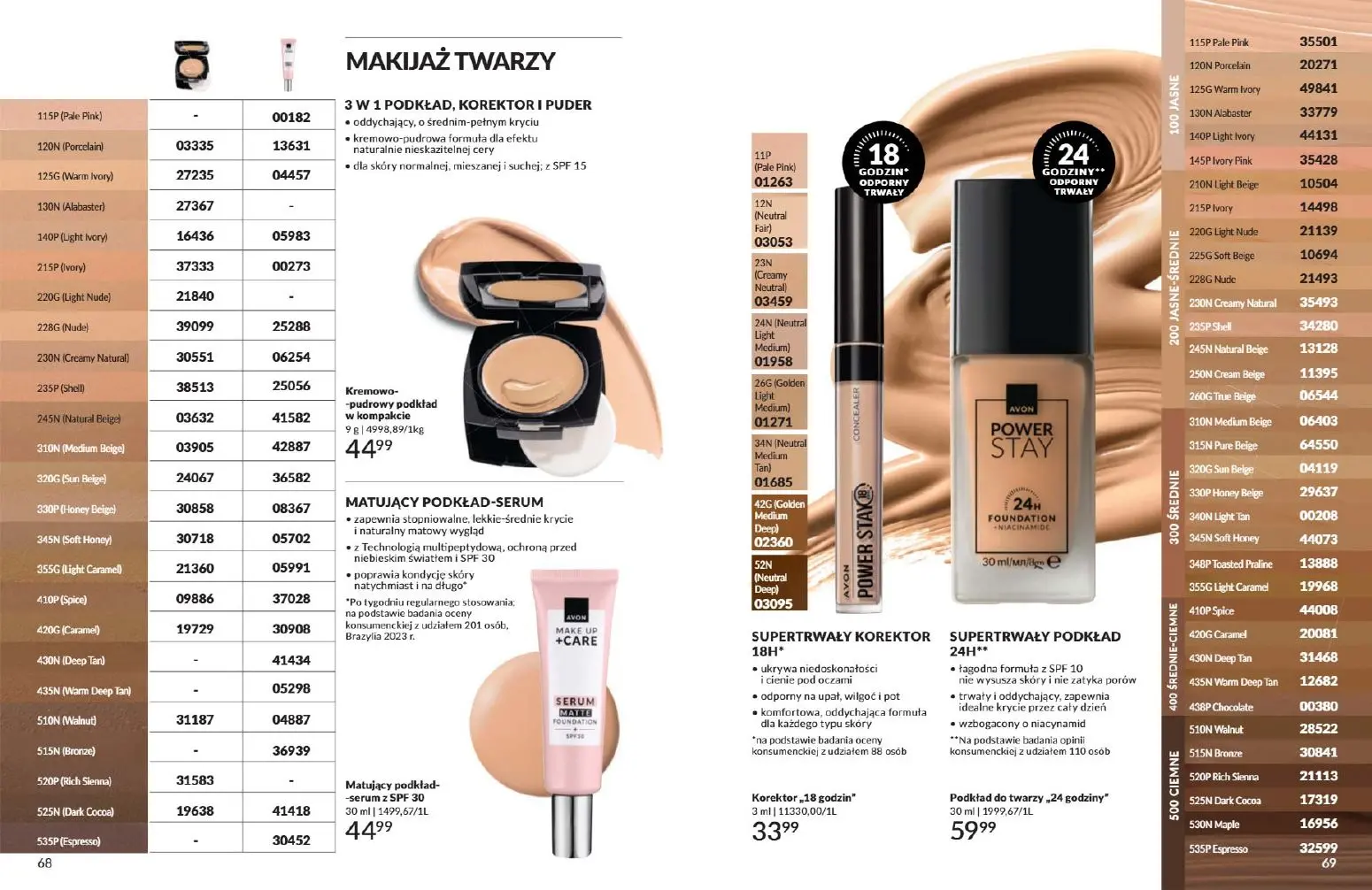 gazetka promocyjna AVON Nowy wymiar makijażu  - Strona 35