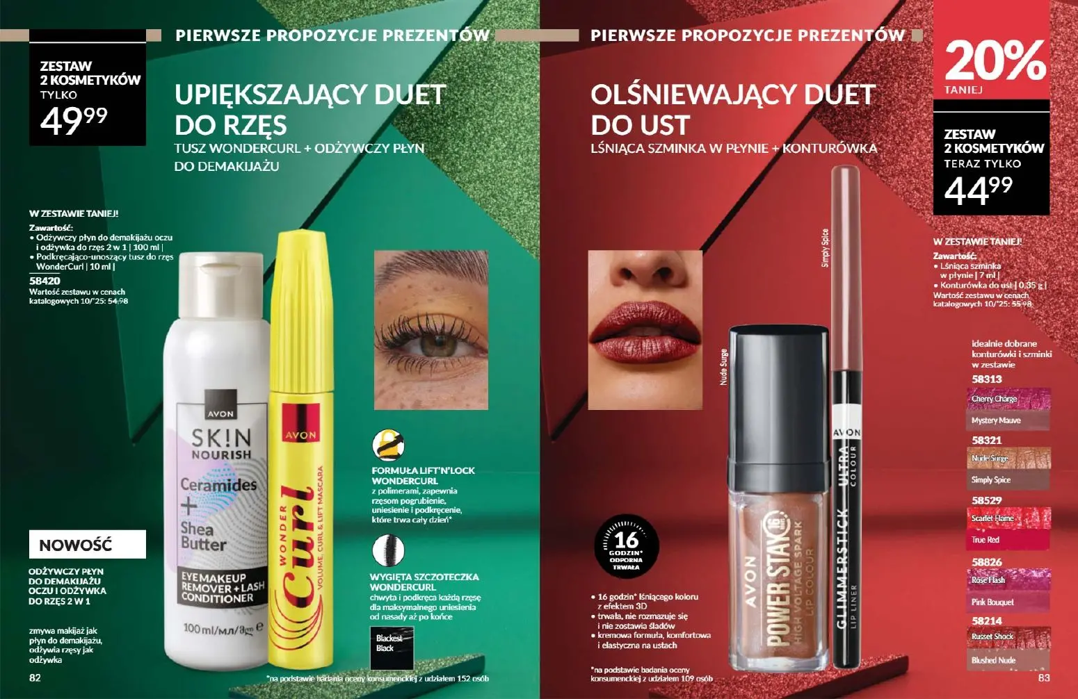 gazetka promocyjna AVON Nowy wymiar makijażu  - Strona 42