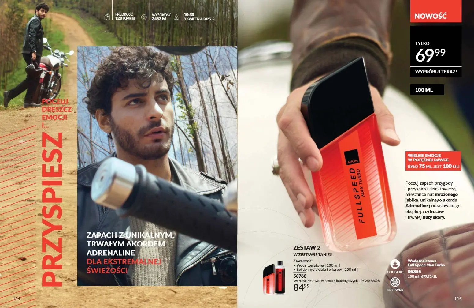 gazetka promocyjna AVON Nowy wymiar makijażu  - Strona 58