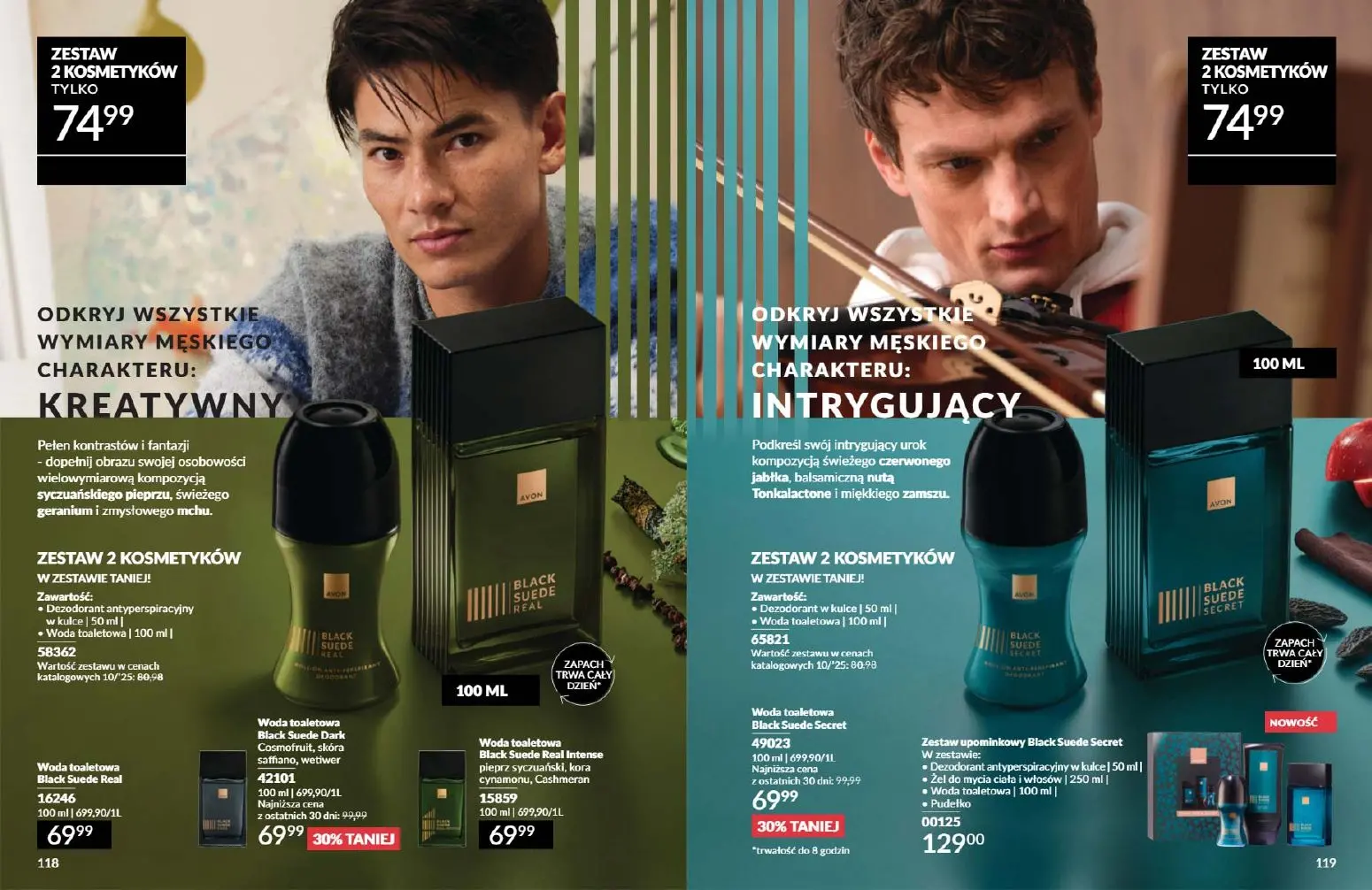 gazetka promocyjna AVON Nowy wymiar makijażu  - Strona 60