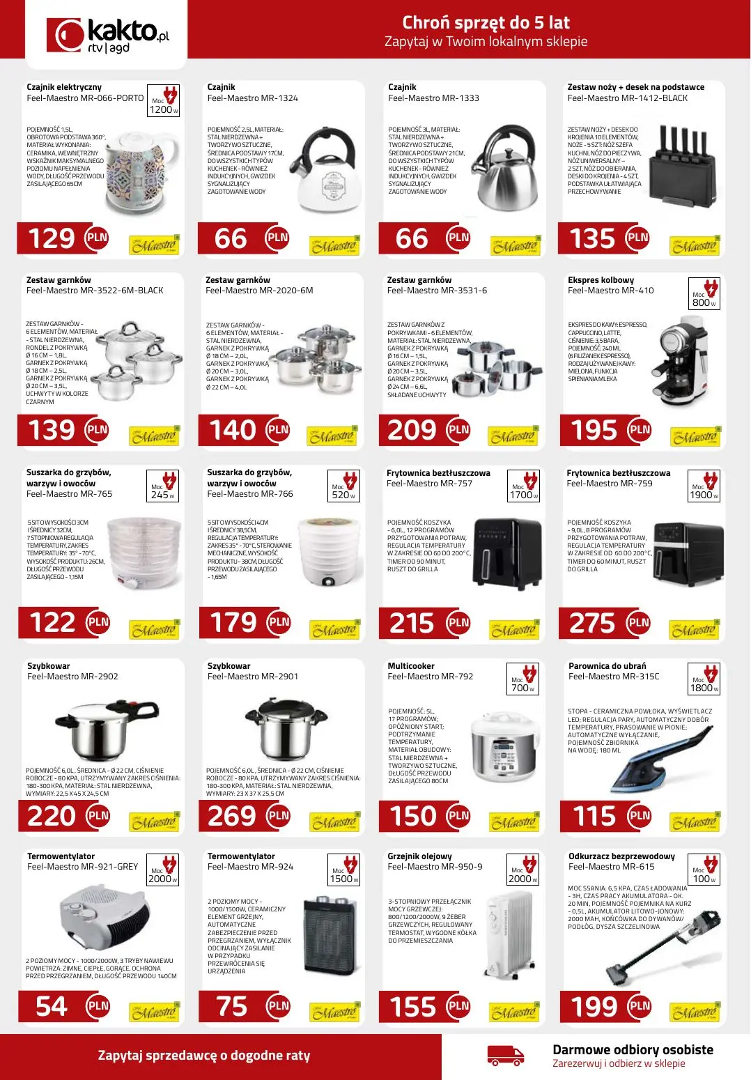gazetka promocyjna kakto.pl Dobrze się znać! - Strona 10