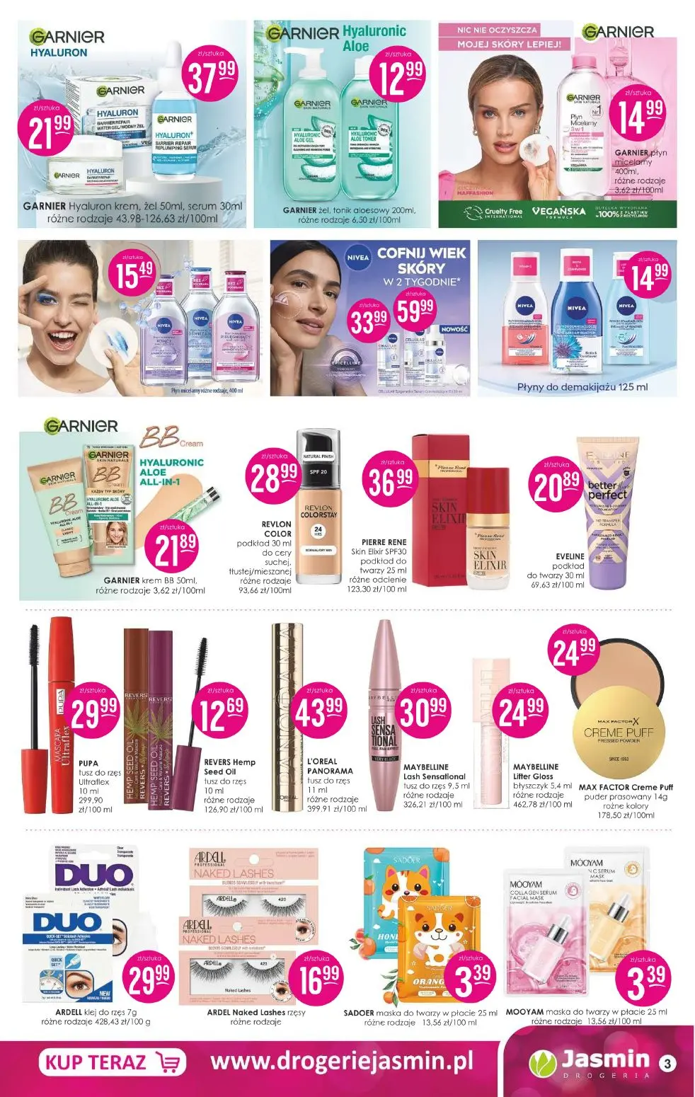 gazetka promocyjna DROGERIE JASMIN Halo Super Okazje! - Strona 3
