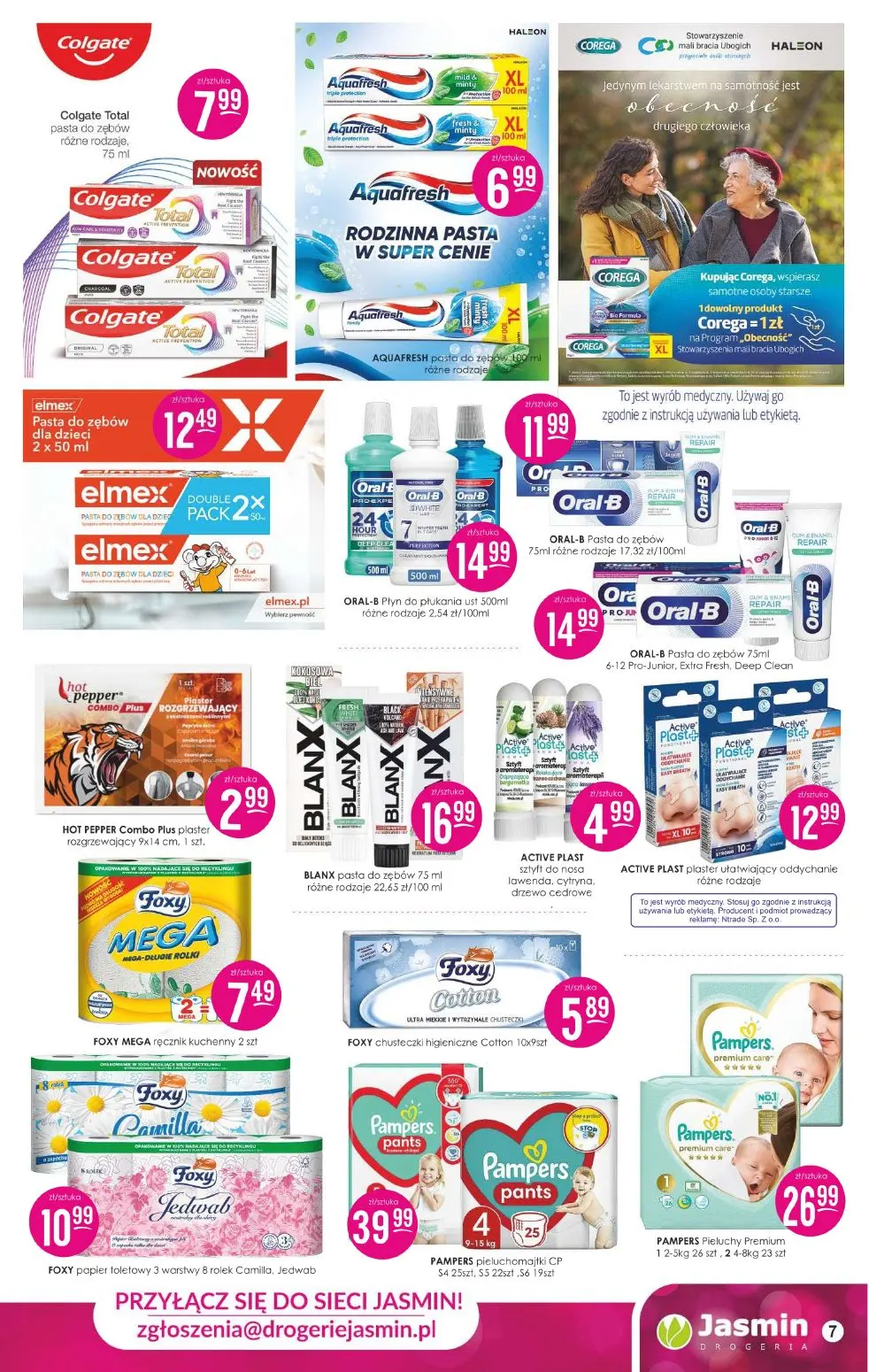 gazetka promocyjna DROGERIE JASMIN Halo Super Okazje! - Strona 7